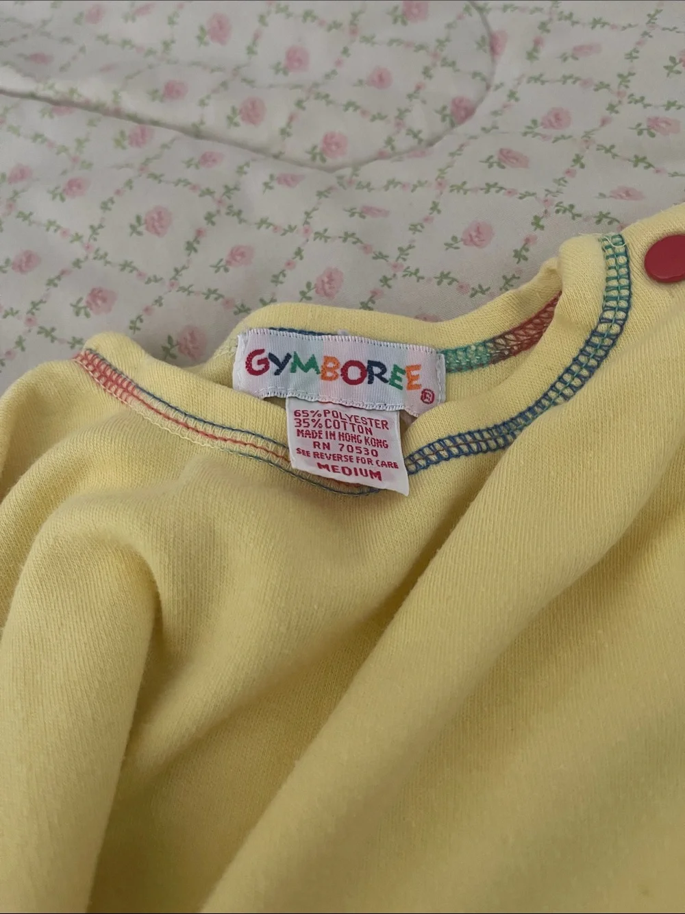 Kids Yellow shirt vintage gymboree